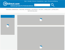 Tablet Screenshot of dekktest.com